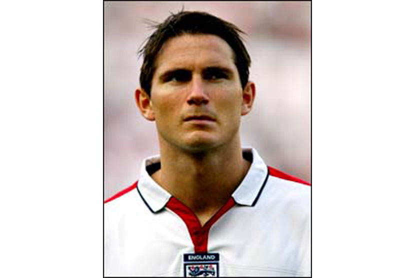 frank lampard bersama timnas inggris