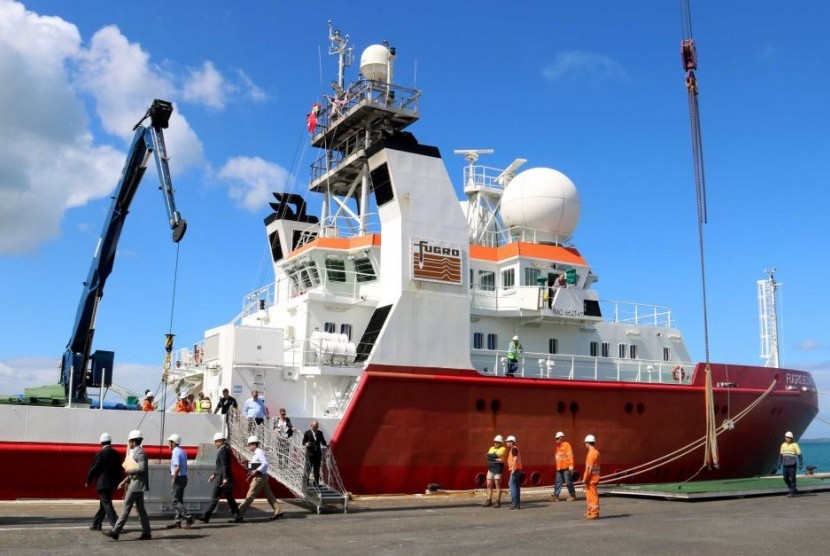 Fugro Equator docked in Henderson, officially ending its search for missing Malaysia airline flight MH370.