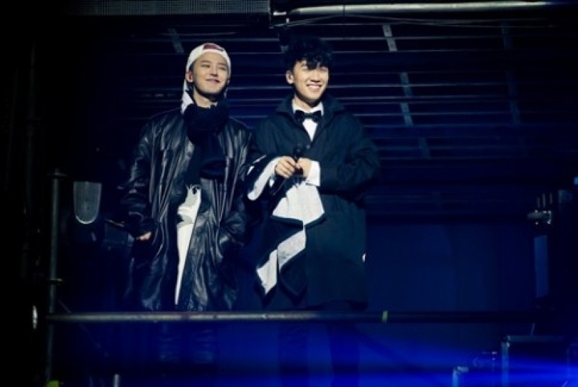 G Dragon dan Seungri rayakan tur dunia 'One of a Kind' di Beijing 