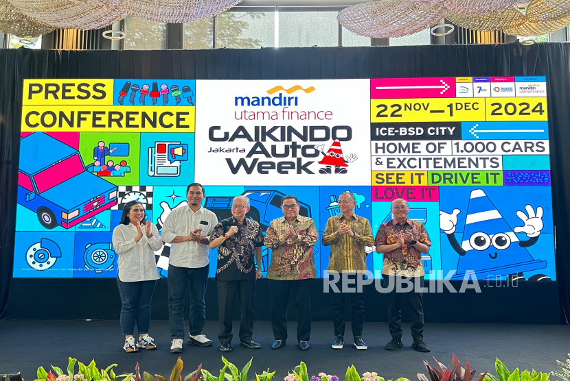 Gabungan Industri Kendaraan Bermotor Indonesia (Gaikindo) menggandeng Mandiri Utama Finance (MUF) dalam perhelatan Gaikindo Jakarta Auto Week yang akan berlangsung (GJAW) di ICE, BSD-City pada 22 November hingga 1 Desember 2024.