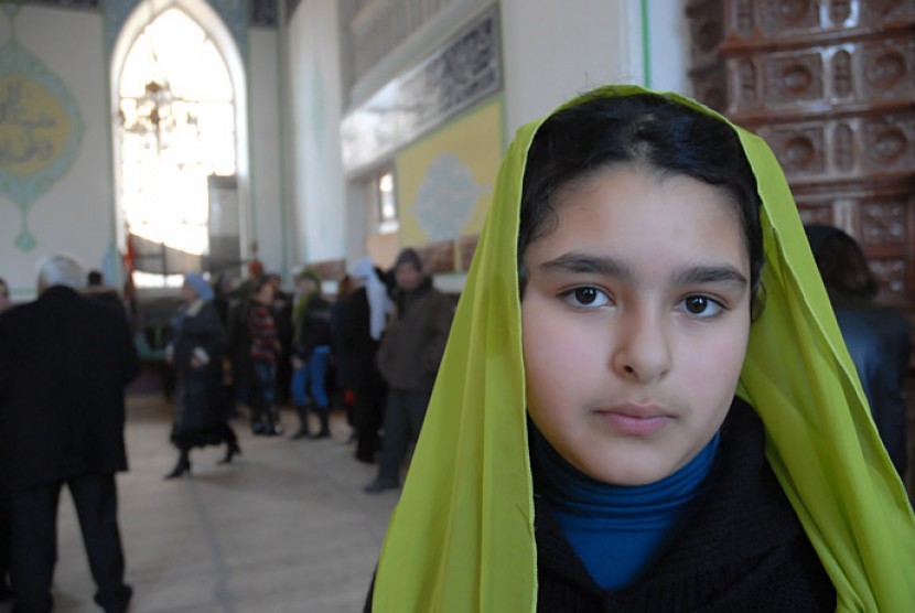 Gadis Muslimah Georgia.