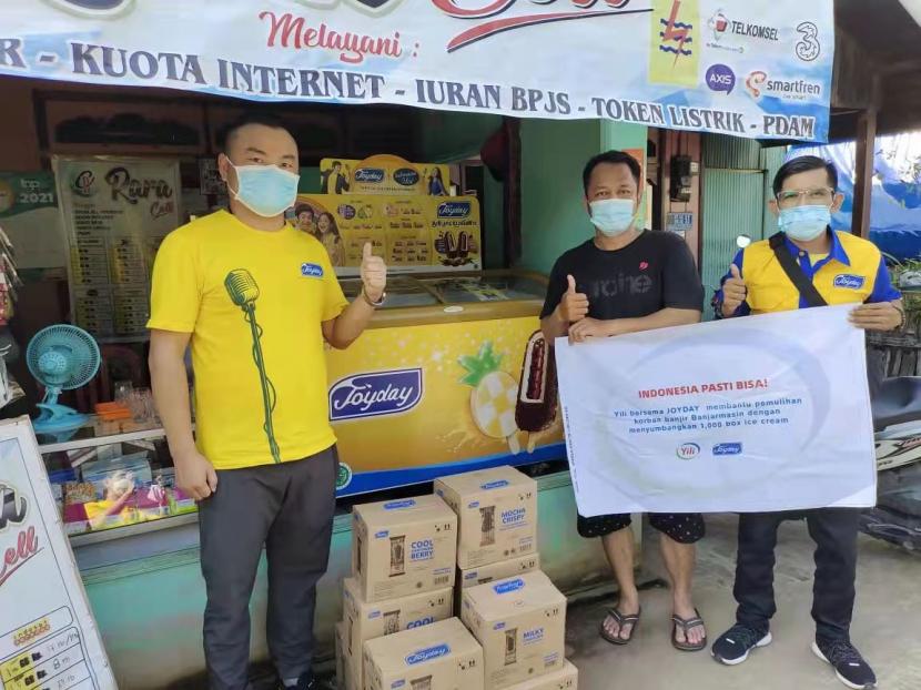  (GAFI) yang merupakan produsen es krim Joyday turut merasakan penderitaan yang dirasa masyarakat Banjarmasin. Terutama karena banyaknya kerugian yang diderita masyarakat.