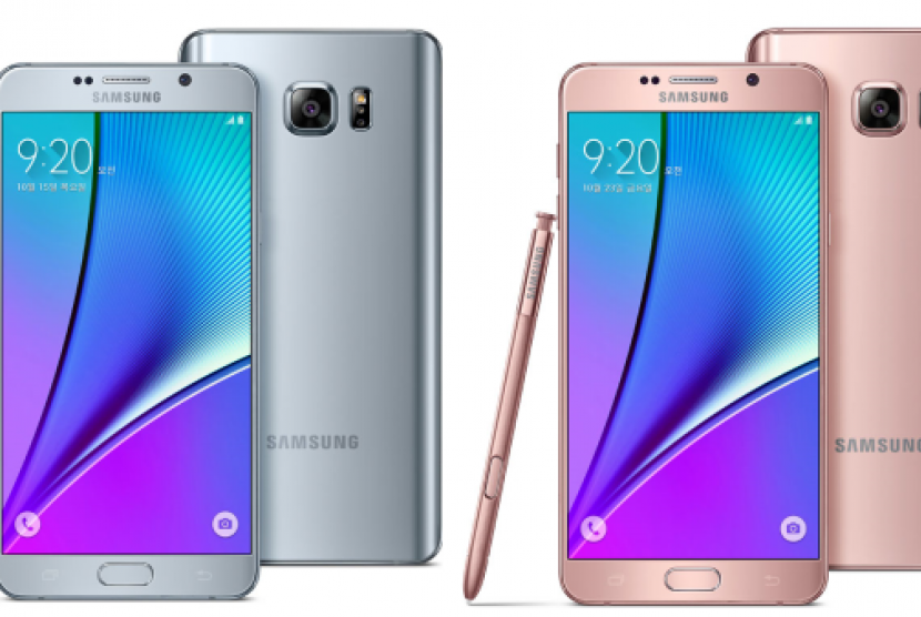 Samsung Rilis Note 5 Warna Pink Gold | Republika Online