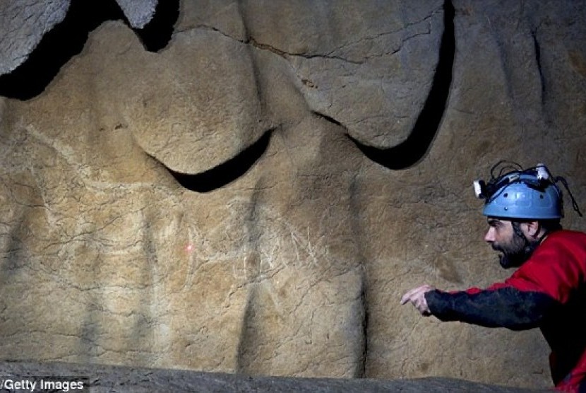 Galeri lukisan di gua Spanyol