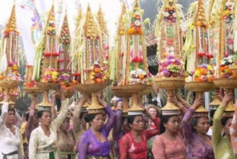 Sebuah upacara di Bali