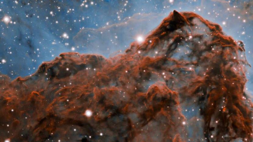 Gambar Nebula Carrina diambil oleh teleskop Gemini South di Chili.
