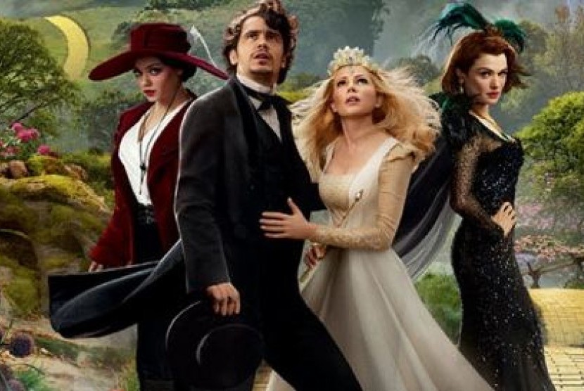 Gambar poster film 'Oz the Great and Powerful'