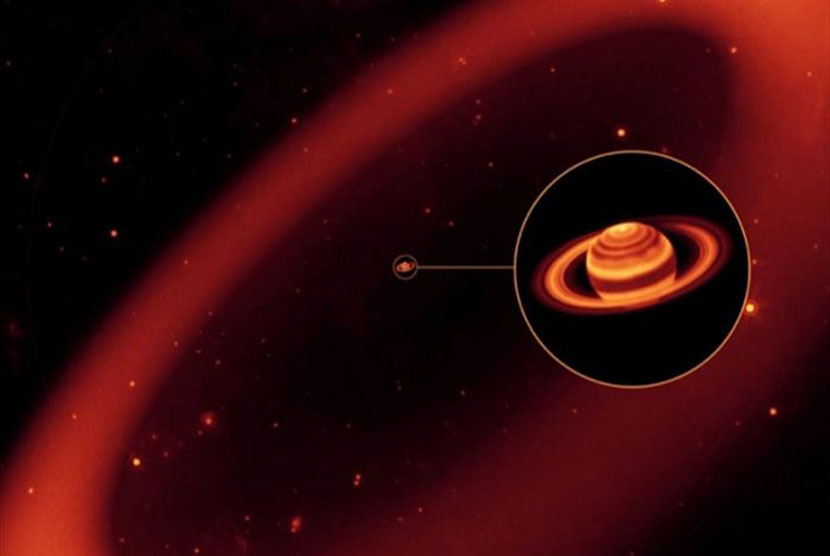Gambar terbaru yang lebih rinci menunjukkan, Saturnus terdiri dari partikel-partikel debu dan sebagian besar sangat kecil.