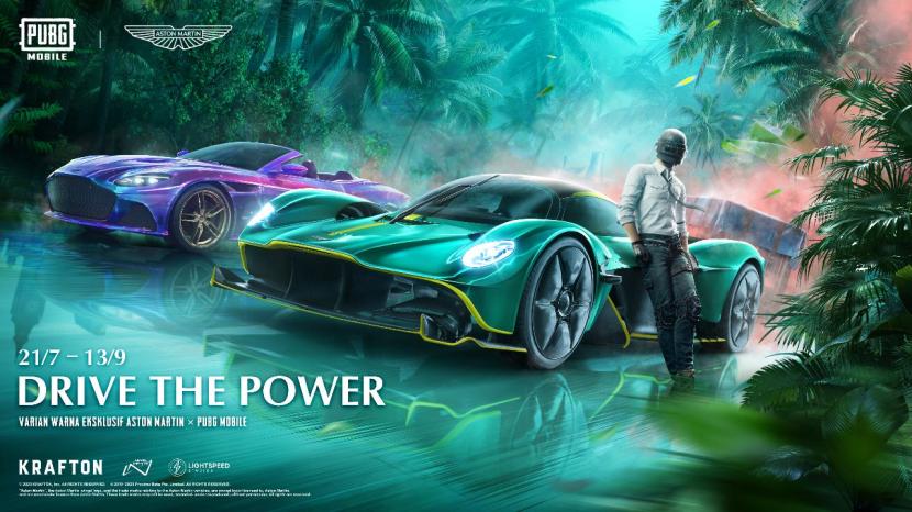  Game PUBG Mobile menghadirkan tiga model mobil sport Aston Martin dalam kolaborasi terbarunya.