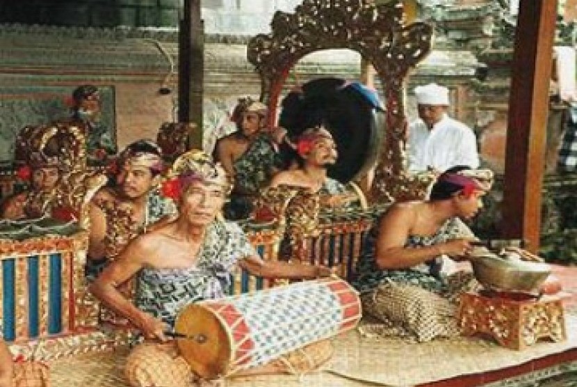 Gamelan Bali (ilustrasi)