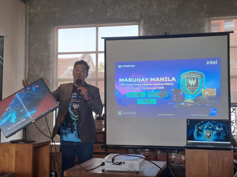 Gaming Product Manager Acer Indonesia, Andreas Lesmana mencari tim Valorant terbaik, untuk mewakili Indonesia di Grand Final Asia Pacific Predator League