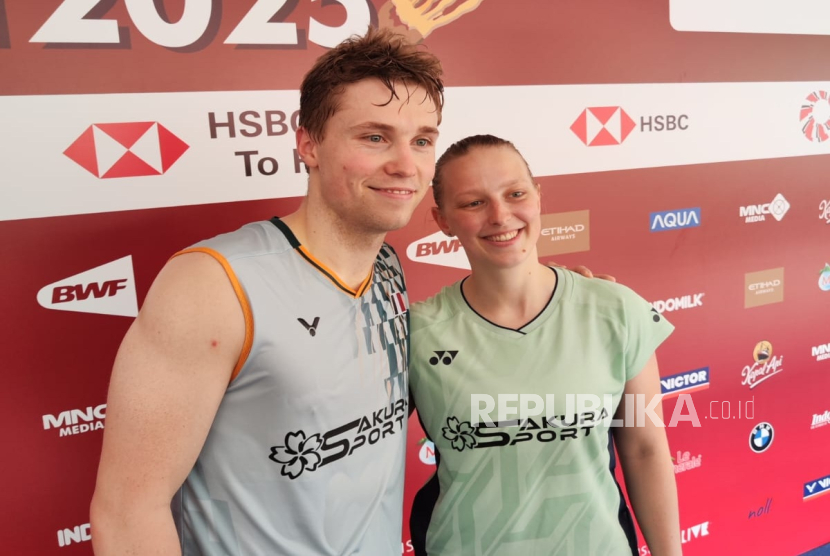 Ganda campuran Prancis Thom Gicquel/Delphine Delrue menjuarai Indonesia Open 2025.