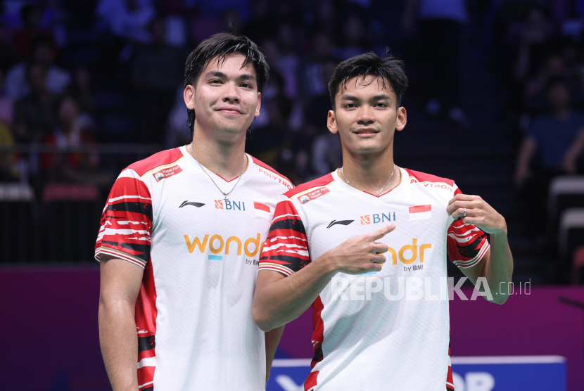 Ganda putra Indonesia Muhammad Shohibul Fikri/Daniel Marthin.