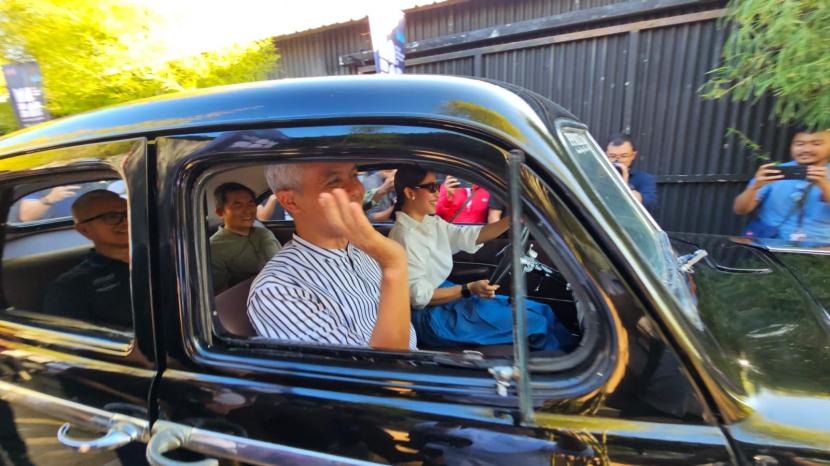 Ganjar Pranowo akan menggelar pertemuan dengan para generasi Z dan milenial Bali di Kebon Vintage Cars Bali Classic, Denpasar, S