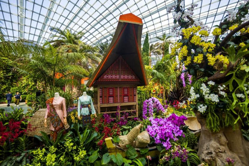 Gardens by the Bay bekerja sama dengan Kedutaan Besar Indonesia dan Thailand, serta Komisi Tinggi Brunei Darussalam dan Malaysia di Singapura menggelar pameran anggrek.
