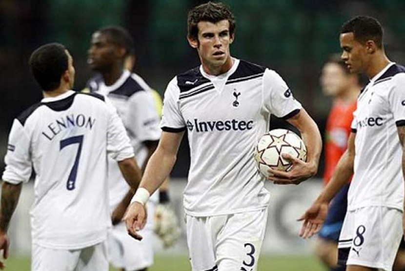 Gareth Bale saat pertandingan melawan Inter Milan. (Foto: Reuters)