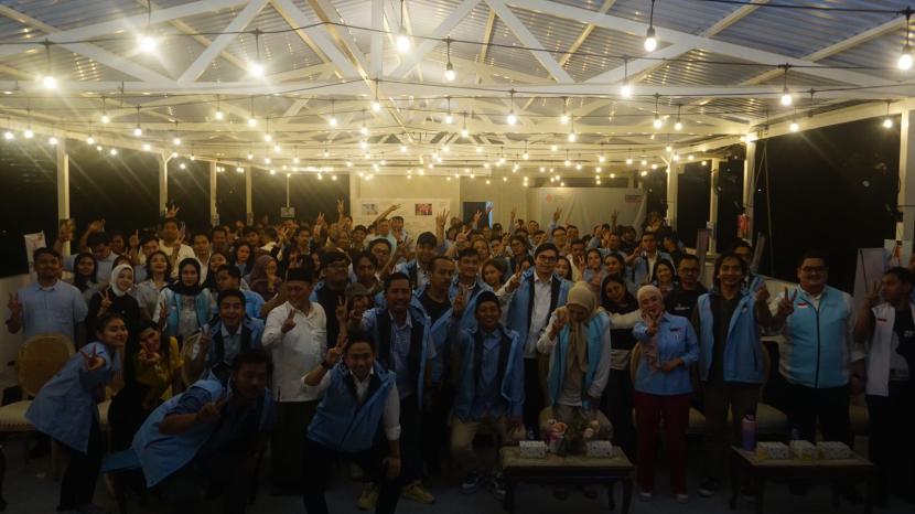 Garuda Indonesia Maju (GIM) DKI Jakarta menyatakan dukungan pada pasangan calon Prabowo Subianto-Gibran Rakabuming Raka, pada Selasa (30/1/2024). 
