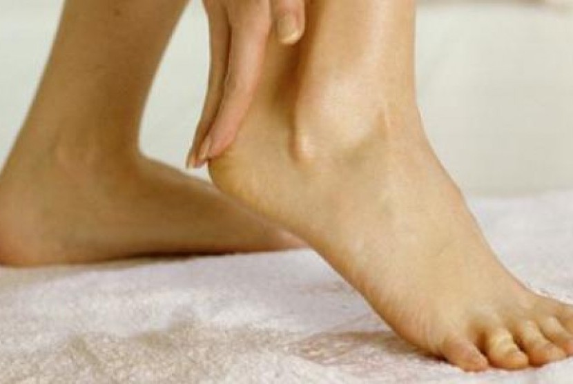 Gatal di tumit kaki bisa menjadi tanda penyakit hati. (ilustrasi)
