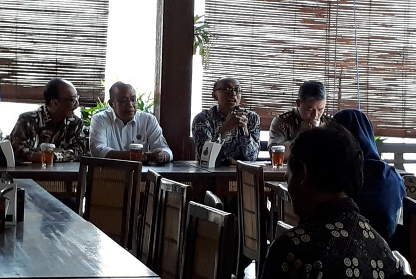 Gathering  Pers, Syawalan, serta Evaluasi Angkutan Lebaran 2018, di Yogyakarta.