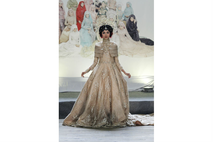 Desainer Mesir Hany El Behairy merancang gaun pengantin senilai  Rp 215 miliar. Ilustrasi.