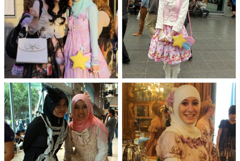 Gaya muslim lolita Fashion