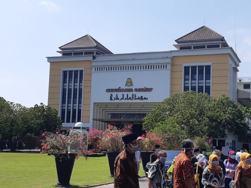 Gedung Assalaam Center di Pondok Pesantren Modern Islam (PPMI) Assalaam di Pabelan, Kecamatan Kartasura, Kabupaten Sukoharjo, Jawa Tengah.