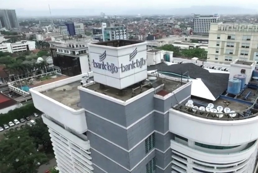 Silaturahim Majelis Madani Hadirkan Puluhan Ustadz Kondang. Gedung Bank BJB di Bandung, Jawa Barat (ilustrasi).