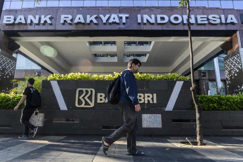 Gedung Bank BRI ilustrasi. PT Bank Rakyat Indonesia (Persero) Tbk berupaya mendorong penguatan ekosistem digital seluruh lapisan masyarakat sebagai sumber pertumbuhan baru perseroan. 