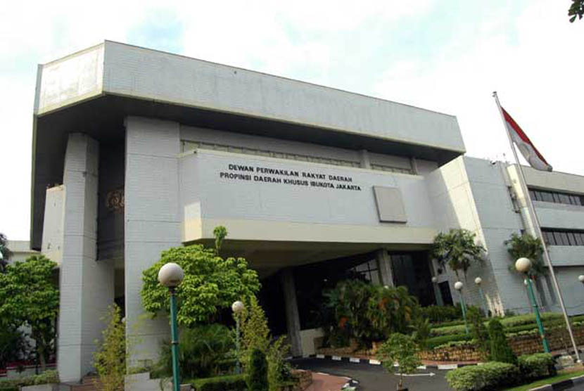 Gedung DPRD DKI Jakarta.