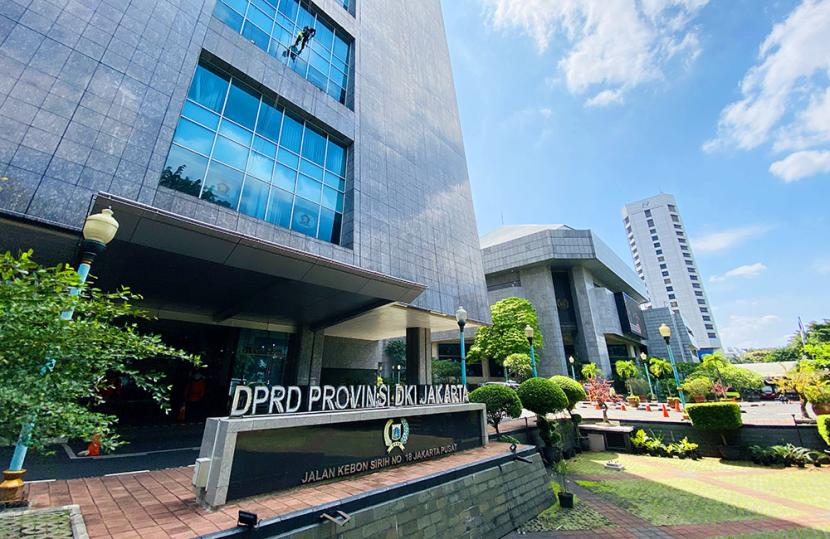 Gedung DPRD DKI Jakarta di Jalan Kebon Sirih, Jakarta Pusat.