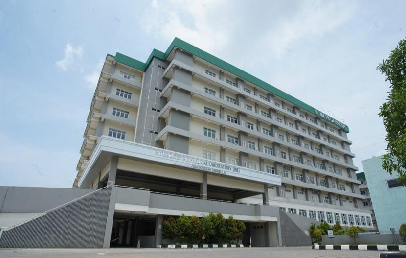 Gedung Integrated Biomedical Laboratory Fakultas Kedokteran Universitas Islam Sultan Agung (Unissula) Semarang.