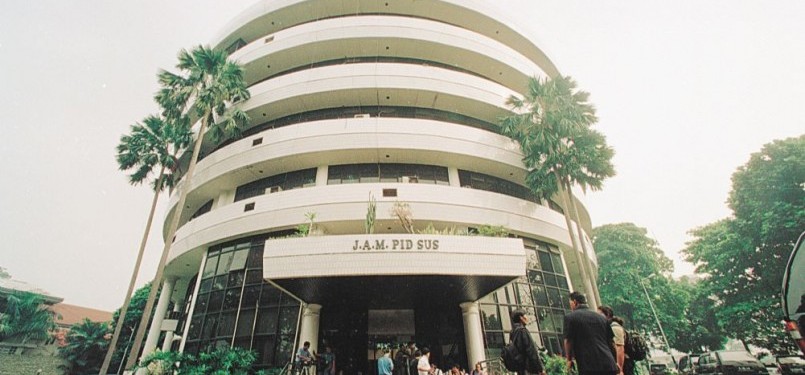 Gedung JAM Pidsus Kejaksaan Agung di Jakarta.