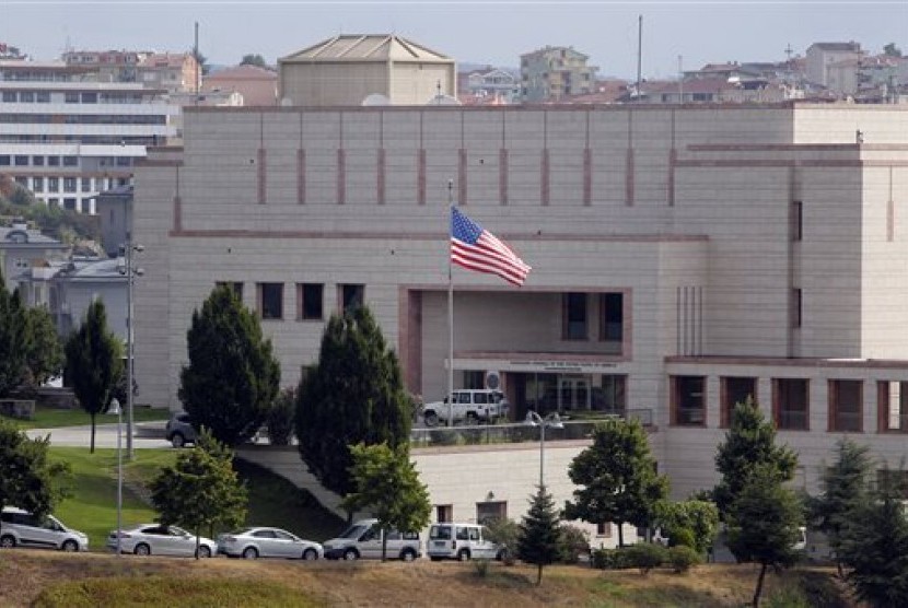 Gedung Konsulat Amerika Serikat di Istanbul, Turki.