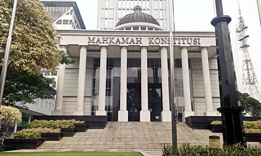 Gedung Mahkamah Konstitusi (MK) di Jalan Medan Merdeka Barat, Jakarta Pusat.