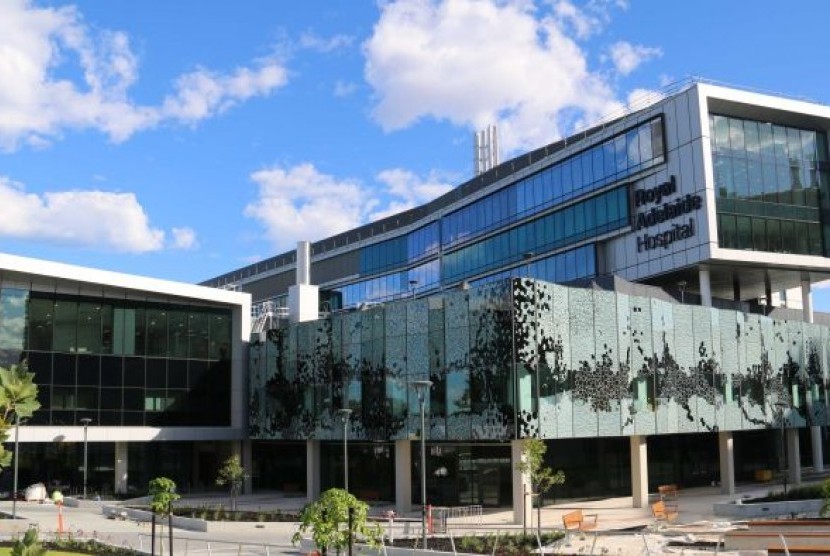 Gedung Royal Adelaide Hospital yang baru.