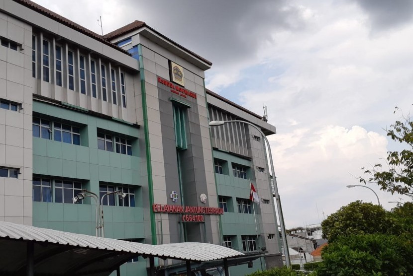 Gedung RSUD dr Moewardi di Solo, Jawa Tengah. 