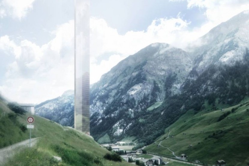 gedung tertinggi di Eropa akan dibangun di sebuah desa kecil di Swiss