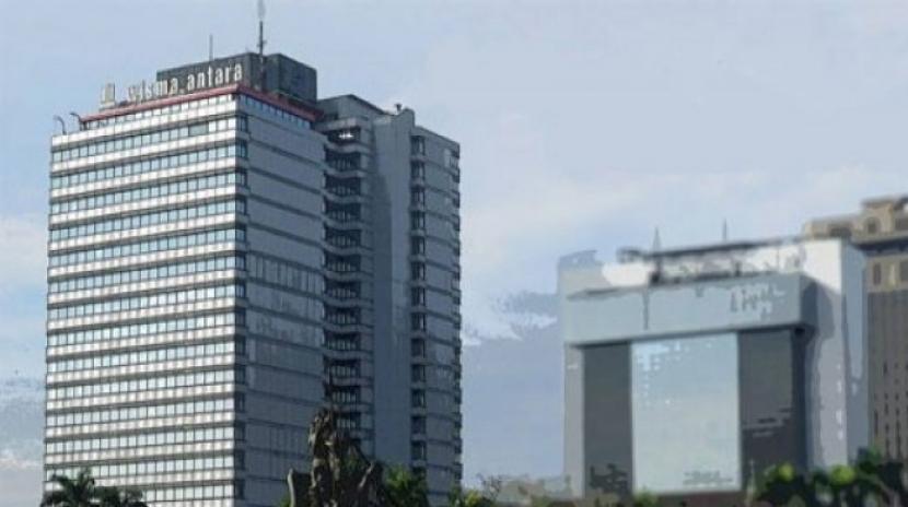 Gedung Wisma Antara di Jalan Medan Merdeka Selatan, Jakpus.
