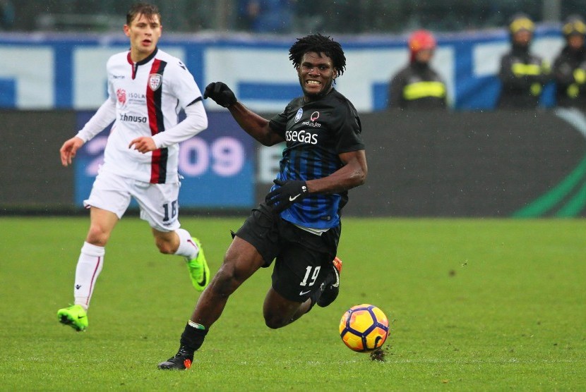 Gelandang Atalanta, Franck Kessie.