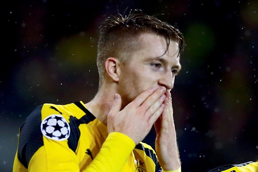 Gelandang Borussia Dortmund, Marco Reus.