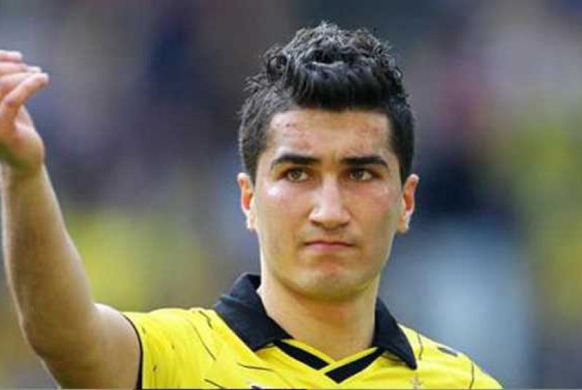 Gelandang Borussia Dortmund, Nuri Sahin.