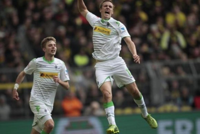 Gelandang Borussia Monchengladbach, Christoph Kramer.