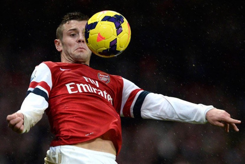 Gelandang Jack Wilshere.