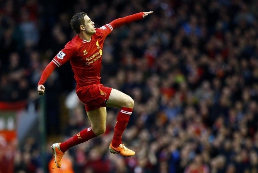 Gelandang Jordan Henderson.