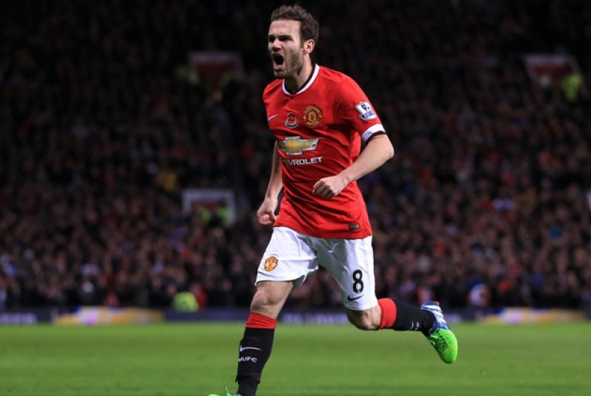 Gelandang Juan Mata.