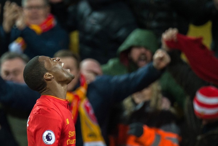 Gelandang Liverpool, Georginio Wijnaldum.