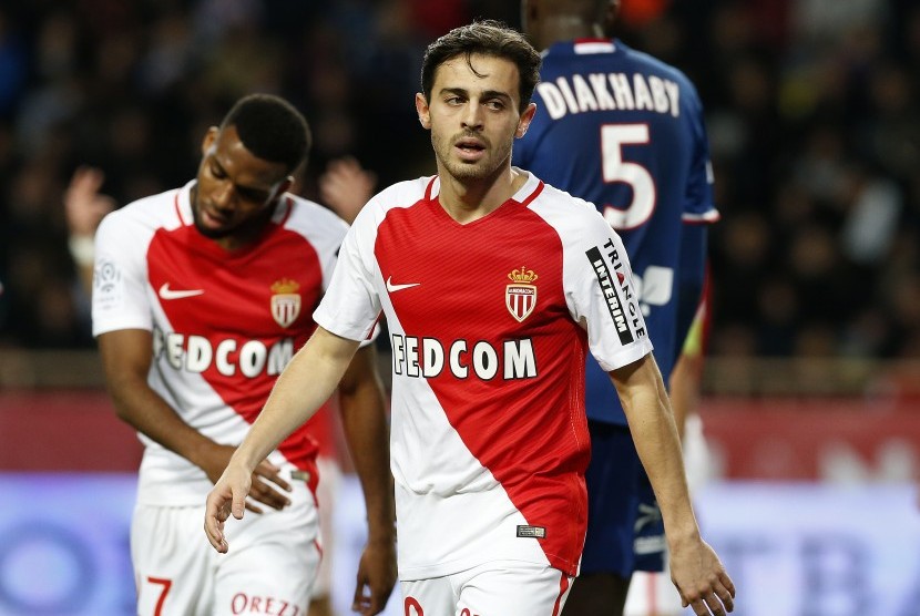 Gelandang muda AS Monaco, Bernardo Silva.