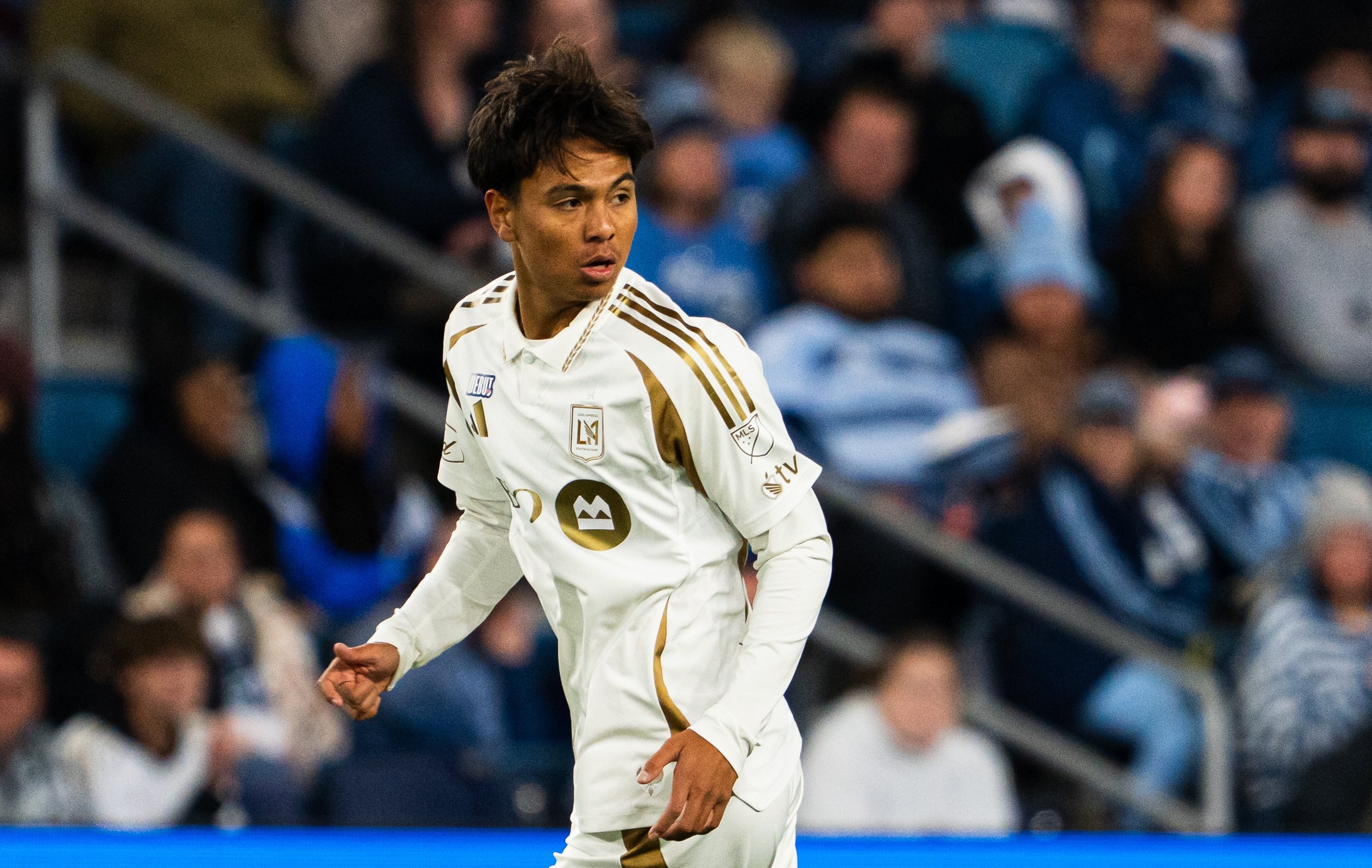 Gelandang serang LAFC, Adrian Wibowo. Adrian berpeluang perkuat timnas Indonesia tanpa perlu melalui proses naturalisasi.