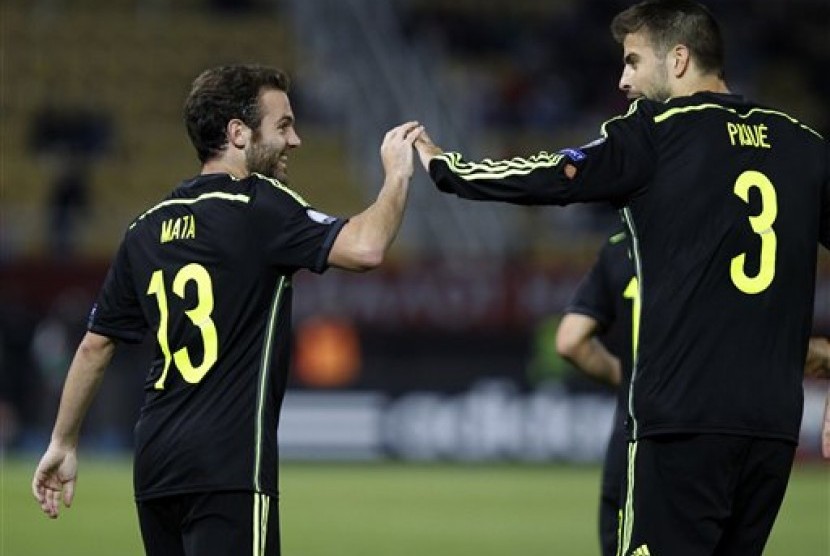 Gelandang Spanyol, Juan Mata