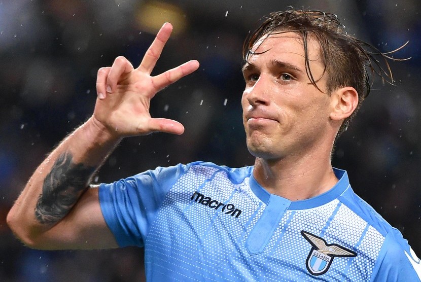 Gelandang SS Lazio, Lucas Biglia.